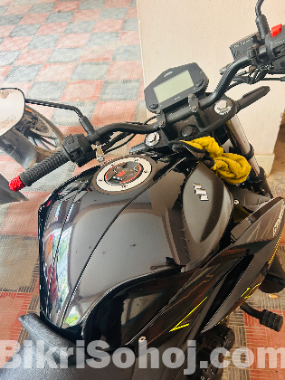 Suzuki gixxer 155 fi abs black 2021